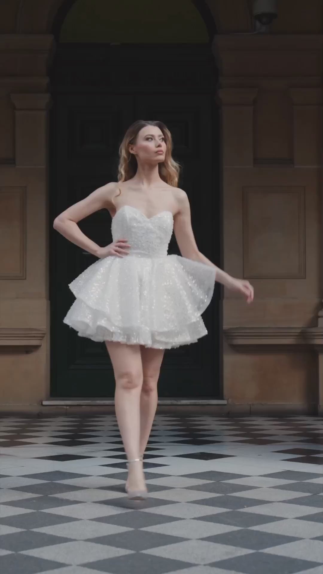 Snow White Mini Dress